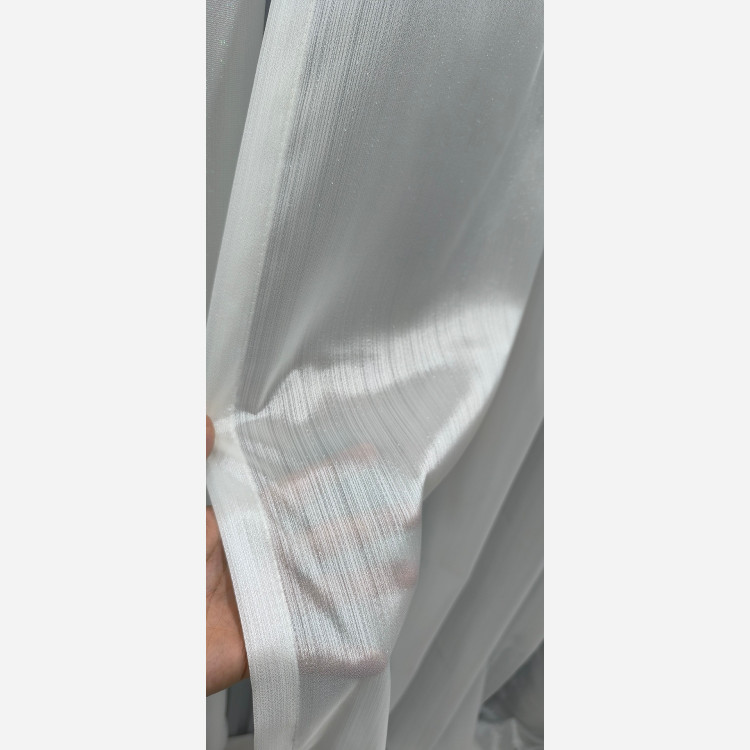 پرده حریر شاین اتوبانی به صورت متری با دوخت بدون نیاز به آستر (قد تا 290 قابل تغییر)